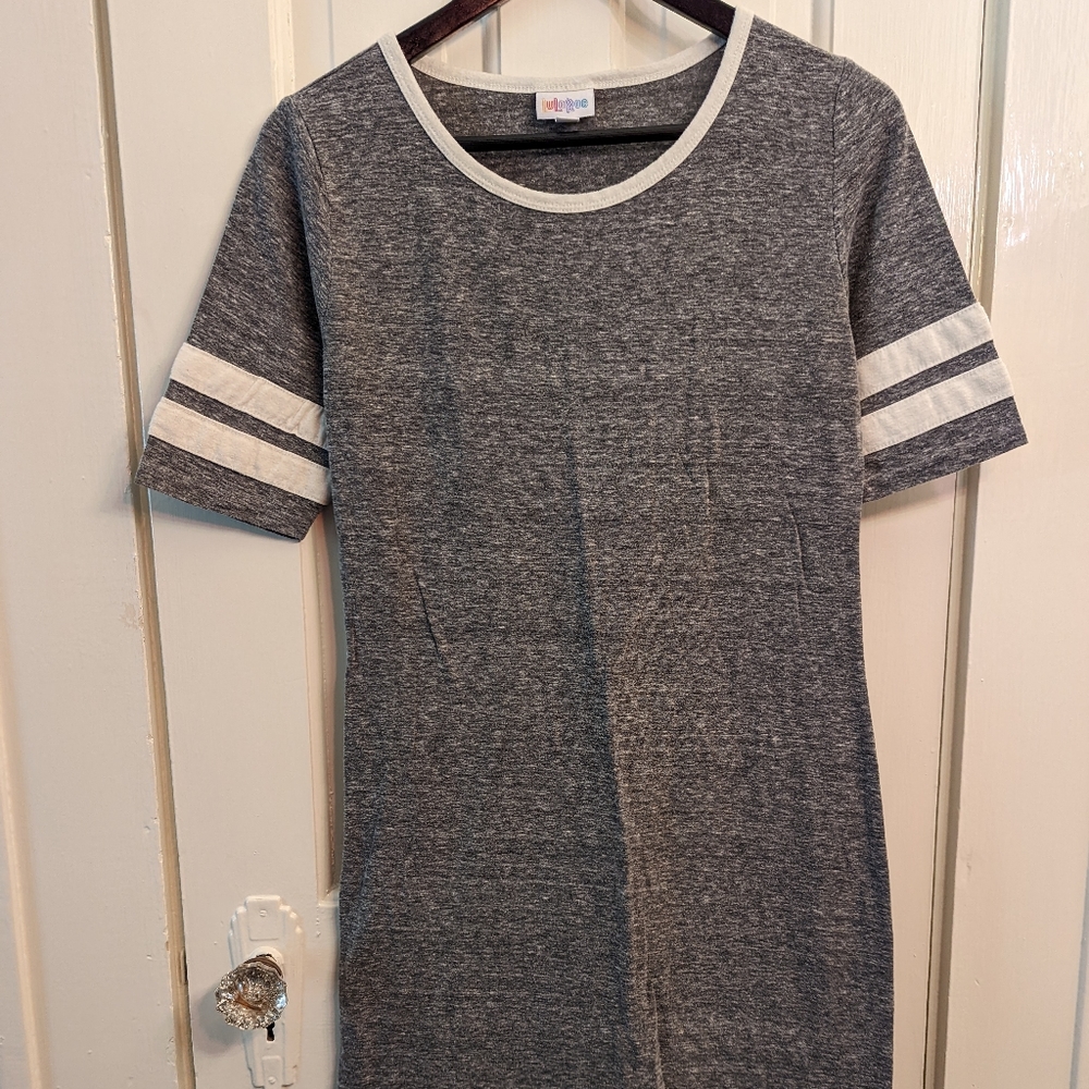 Gray LulaRoe Dress